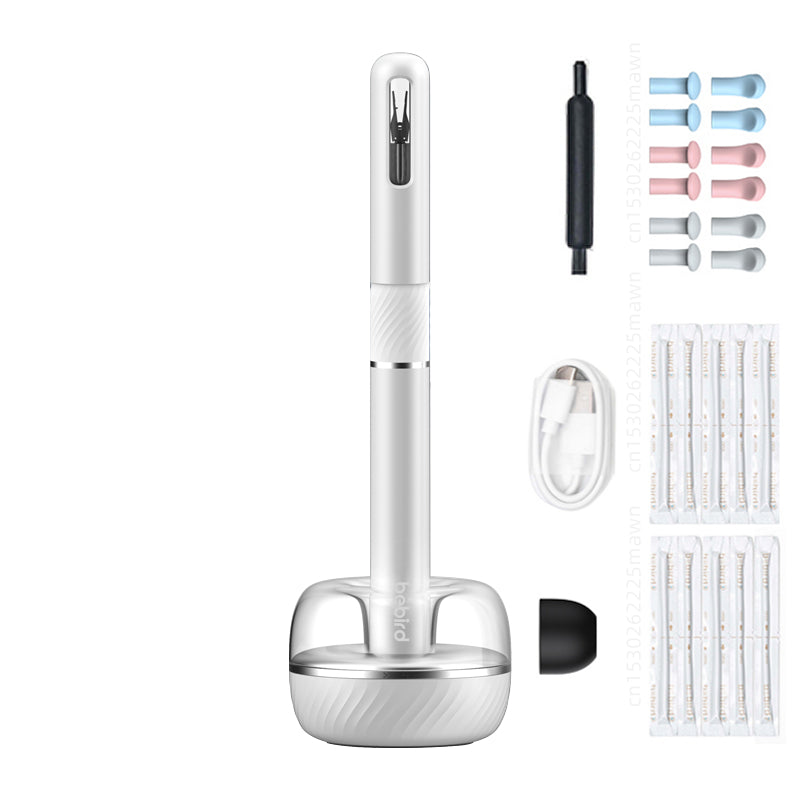 Smart Otoscope Ear Cleaner, Visual Endoscope Tweezers with Mini Camera for Precision Ear Health Care