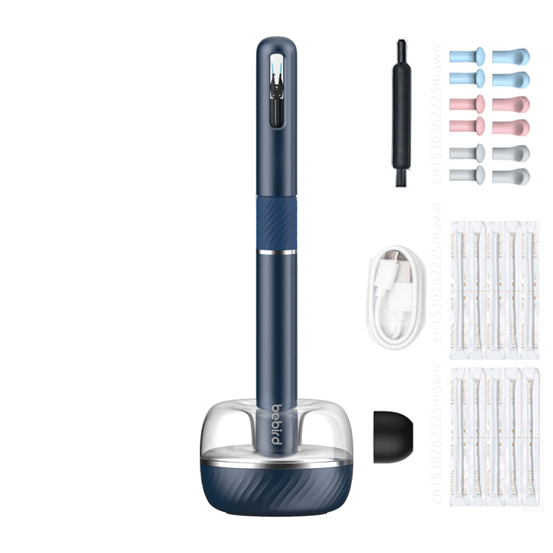 Smart Otoscope Ear Cleaner, Visual Endoscope Tweezers with Mini Camera for Precision Ear Health Care