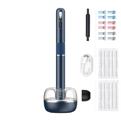 Smart Otoscope Ear Cleaner, Visual Endoscope Tweezers with Mini Camera for Precision Ear Health Care