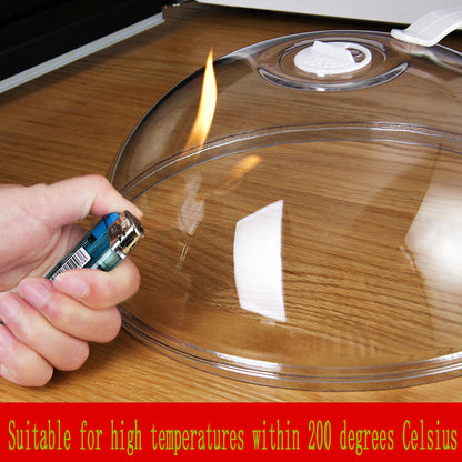 HighTemp Oil Proof Food Cover For Safe  Clean Heating 3