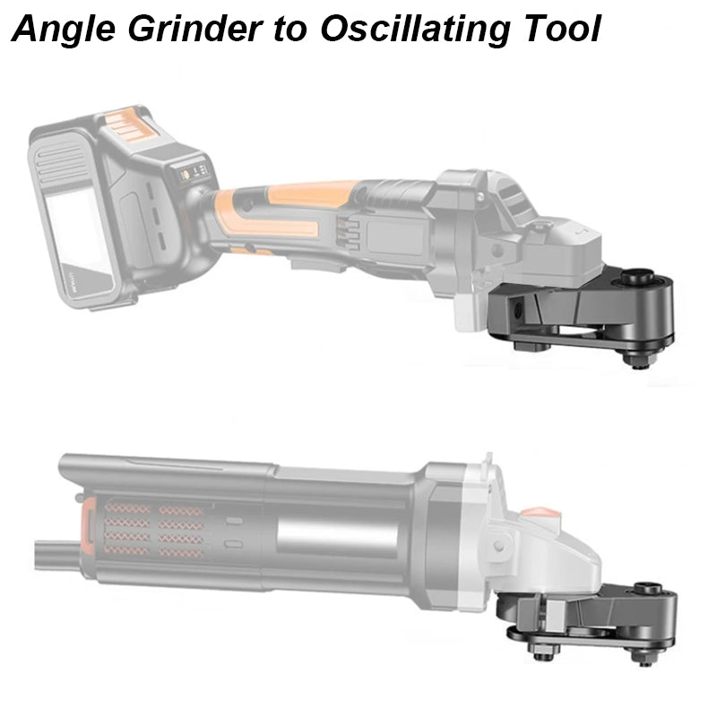 Oscillating Saw Blade Adapter Multifunctional Angle Grinder Converter Tool Kit For Cutting Sanding  4
