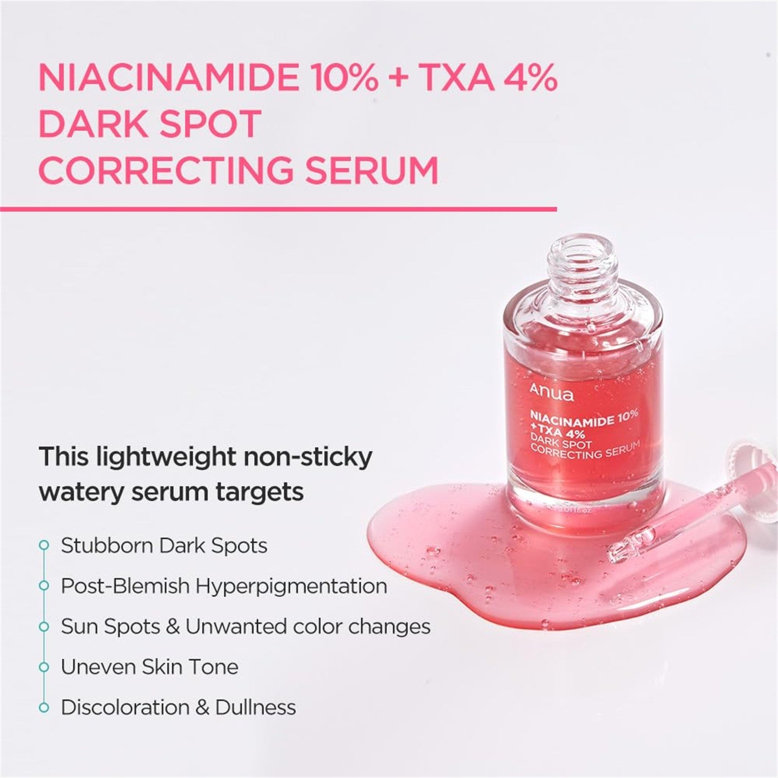 Anua Dark Correcting Essence For PostAcne Marks  Hyperpigmentation 1