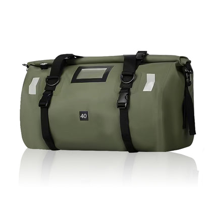Motorcycle Dry Bag Waterproof Reflective Duffle Bag For Riding Boating Fishing  Outdoor Adventures 6