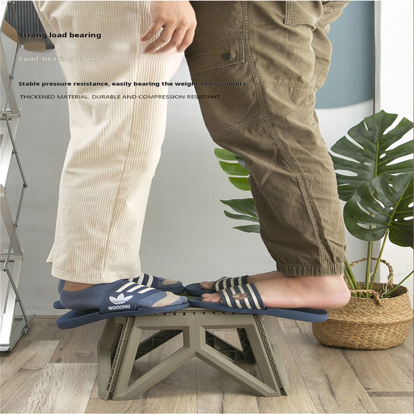 Portable Outdoor Small Stool HeavyDuty Folding Chair for Camping Fishing  Beach