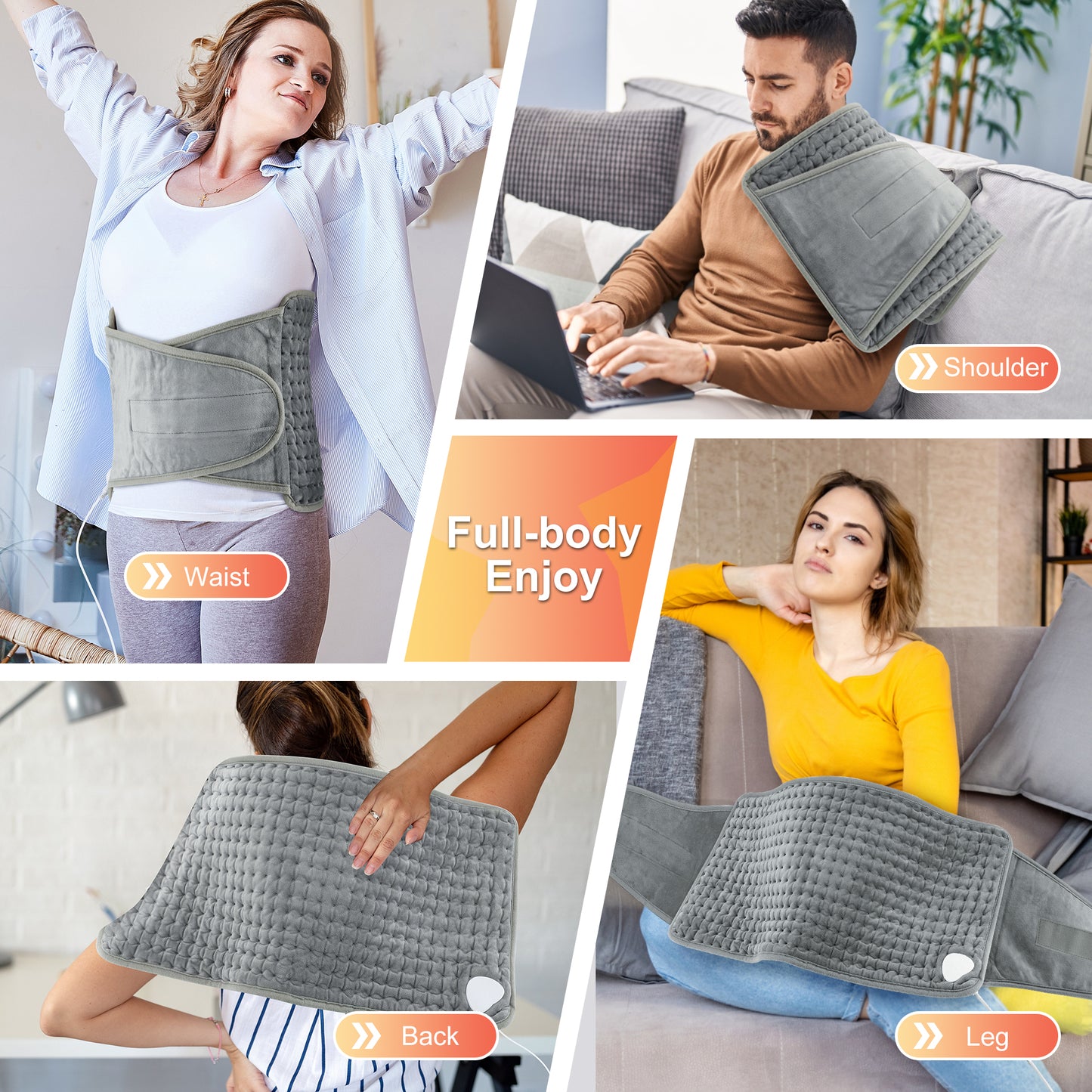 Best Electric Heating Pad for Lower Back