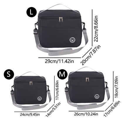Insulated Lunch Box Bag With Shoulder Strap Leakproof  TravelFriendly For Work School  Picnics 4