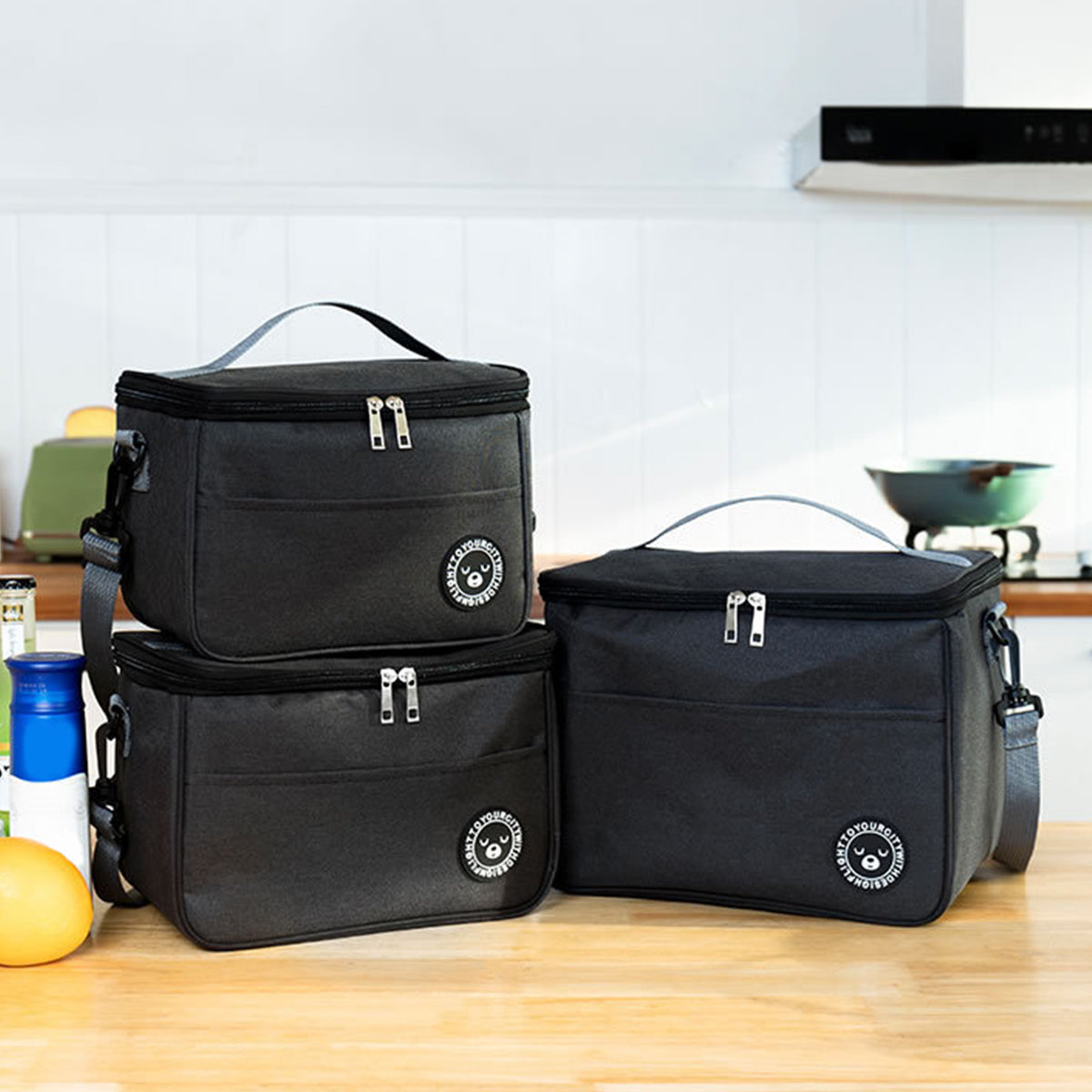 Insulated Lunch Box Bag With Shoulder Strap Leakproof  TravelFriendly For Work School  Picnics 1