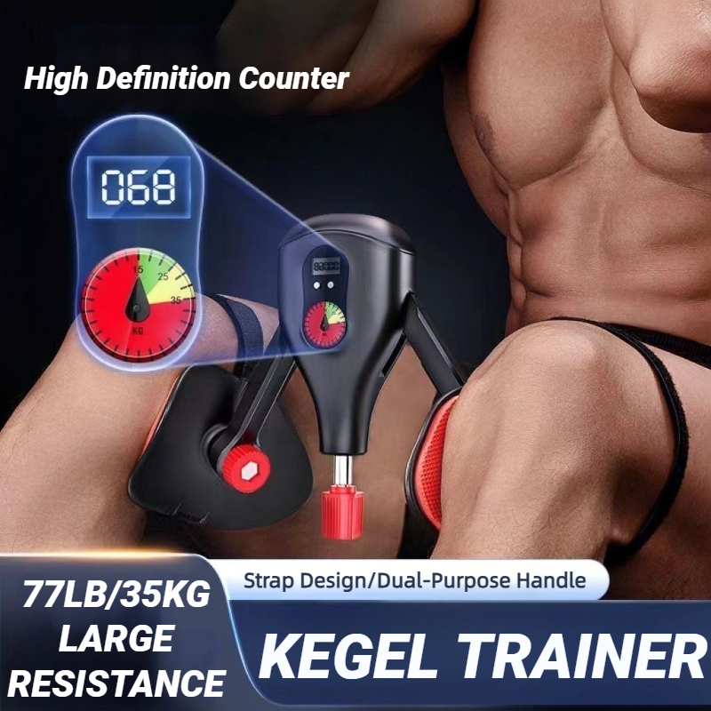 Thigh Adjustable Levator Sphincter Exerciser for Kegel Exercises & Home Training