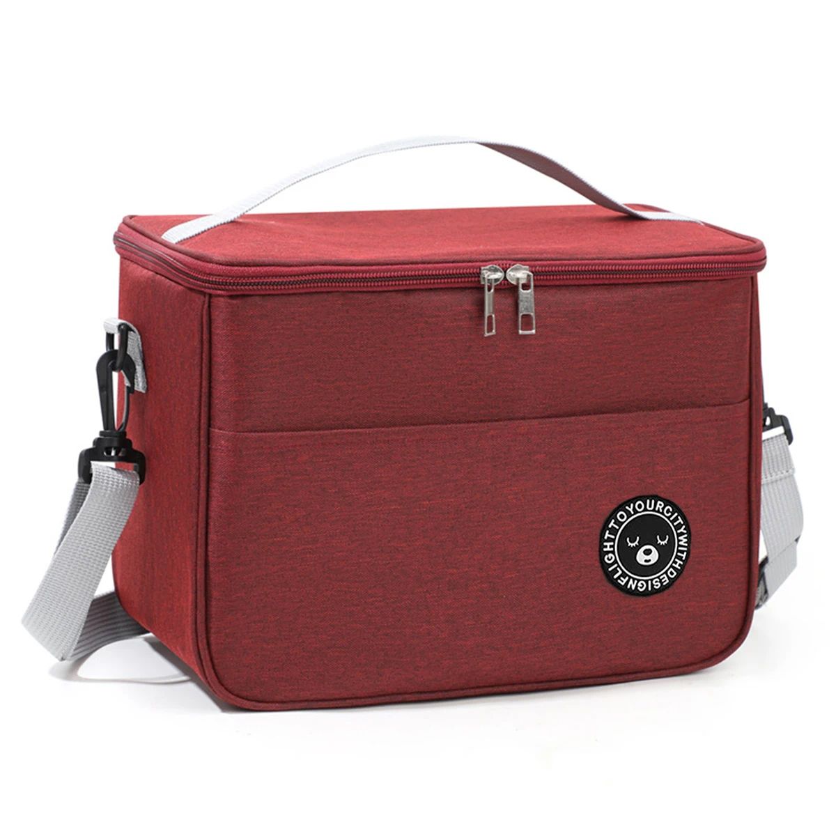 Insulated Lunch Box Bag With Shoulder Strap Leakproof  TravelFriendly For Work School  Picnics 11