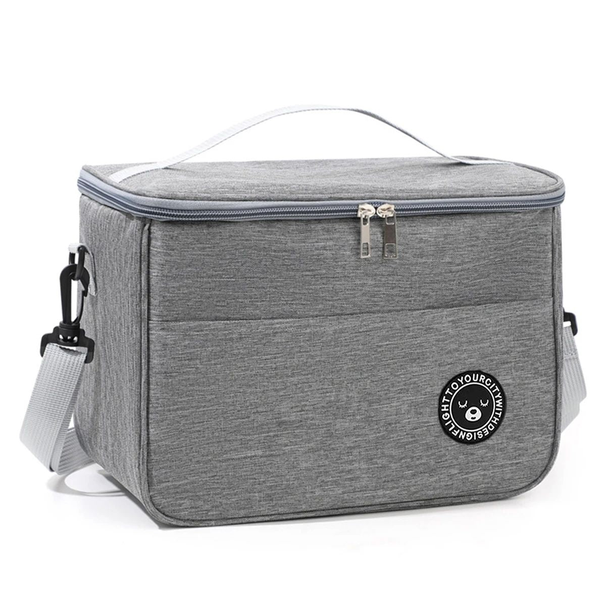 Insulated Lunch Box Bag With Shoulder Strap Leakproof  TravelFriendly For Work School  Picnics 12