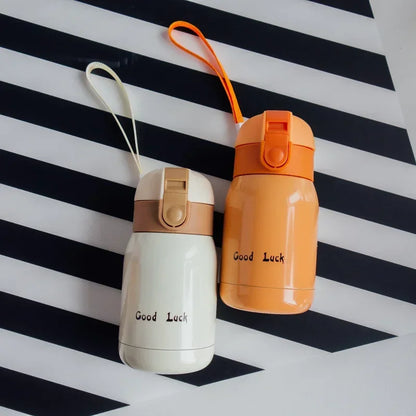 Mini Thermos Cup Stainless Steel Vacuum Flask  Insulated Pocket Cup for Coffee Tea  Hot Water K
