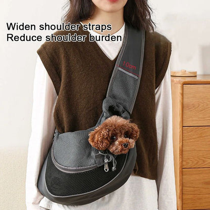 Dog Carrier Backpack Travel Tote Shoulder Bag  Mesh Sling Carry Pack for Pets