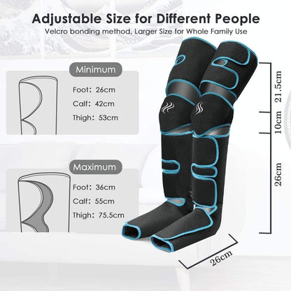 Leg Massager With Heating Tech Promotes Blood Circulation  Muscle Relaxation 3