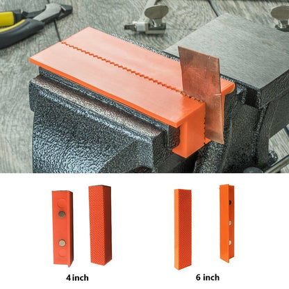 Magnetic Soft Jaw Pads For Bench Vise Rubber Protective Pads Wood  Delicate Materials 5