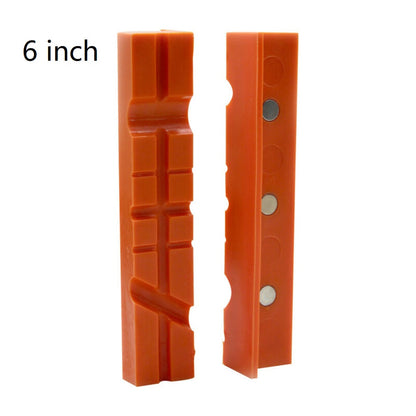 Magnetic Soft Jaw Pads For Bench Vise Rubber Protective Pads Wood  Delicate Materials 8