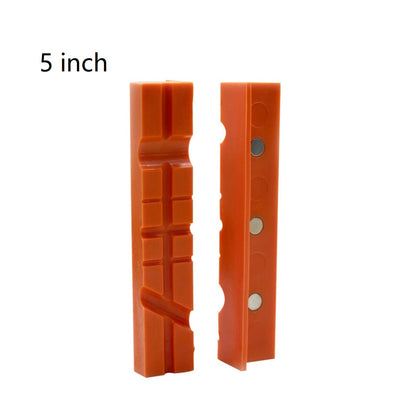Magnetic Soft Jaw Pads For Bench Vise Rubber Protective Pads Wood  Delicate Materials 12
