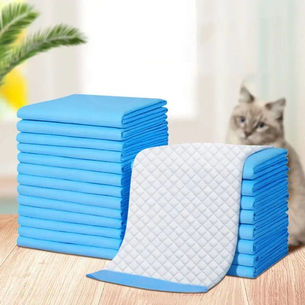 Absorbent Dog Diapers  Puppy Pee Pads Disposable Training Pads with QuickDry Surface for Potty Tr