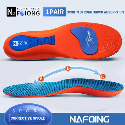 Orthopedic Insoles for Men  Women EVA Sport Care Pads with Enhanced Cushioning  Support