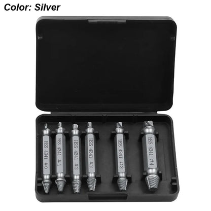 Professional Screw Extractor KitEasily Remove Stripped Rusted  Broken Screws  Compatible With All D 7