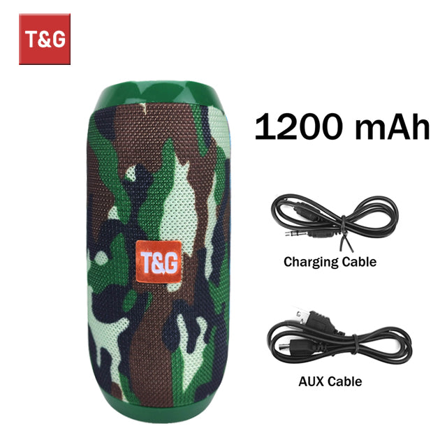 Portable Bluetooth Speaker With IPX5 Waterproof Rating And Extended Playtime 8