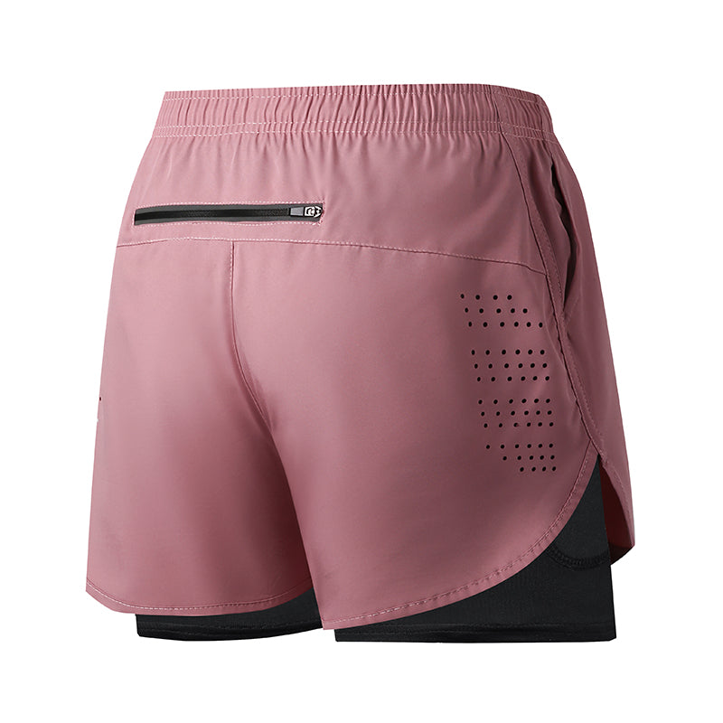 Men Running Shorts QuickDrying Fitness Shorts Double Layer Workout Pants For Training  Bodybuilding 7