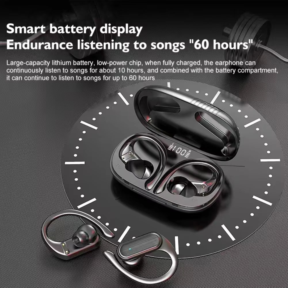 Wireless Bluetooth Earphones HiFi Sound, Ultra Light for Gaming, Sports & Running