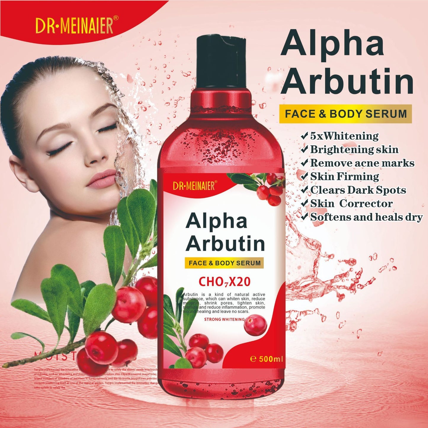 Hyaluronic Acid Face Serum For Whitening  Moisturizing Skin Lightening Body Serum For Youthful Skin 3