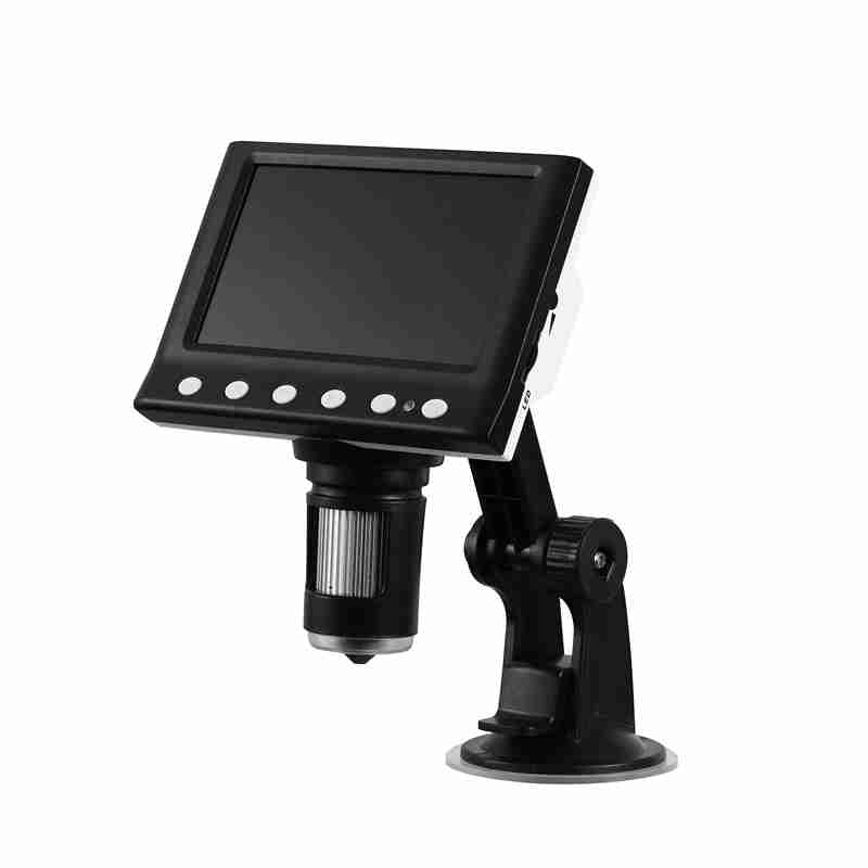 RIEVBCAU DM7 Digital Microscope 43 LCD 1000X Magnification W 1080P Camera 8 LED Lights For Coin Col 8