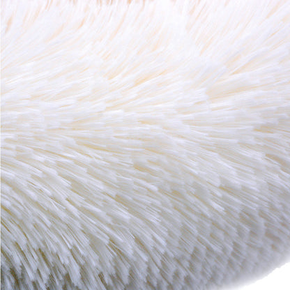 Dog Plush Pet Bed With Winter Thickened Pad And Removable Sleeping Sofa Pad 4