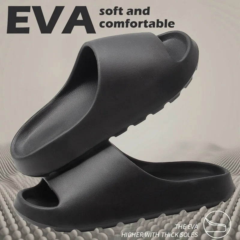 Summer Coconut Slippers Ultra Soft EVA Platform Sandals  Lightweight Fashion Slides For Beach Pool  1