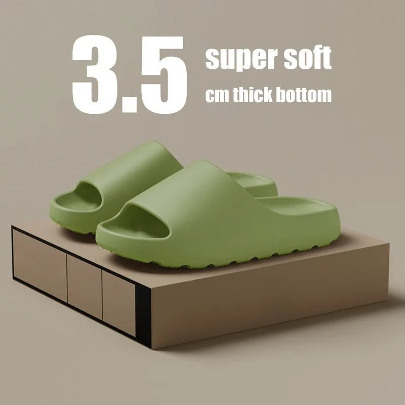 Summer Coconut Slippers Ultra Soft EVA Platform Sandals  Lightweight Fashion Slides For Beach Pool  6