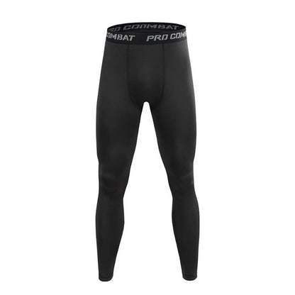 Men Fitness Compression Pants Moisture Wicking Sport Leggings for Running & Jogging