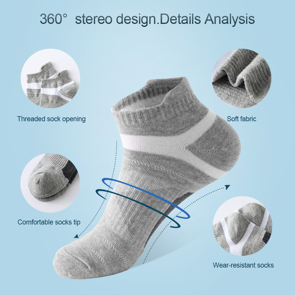 Premium HighQuality Socks For Men Summer Outdoor Casual Cotton Socks For Running  Sports 6