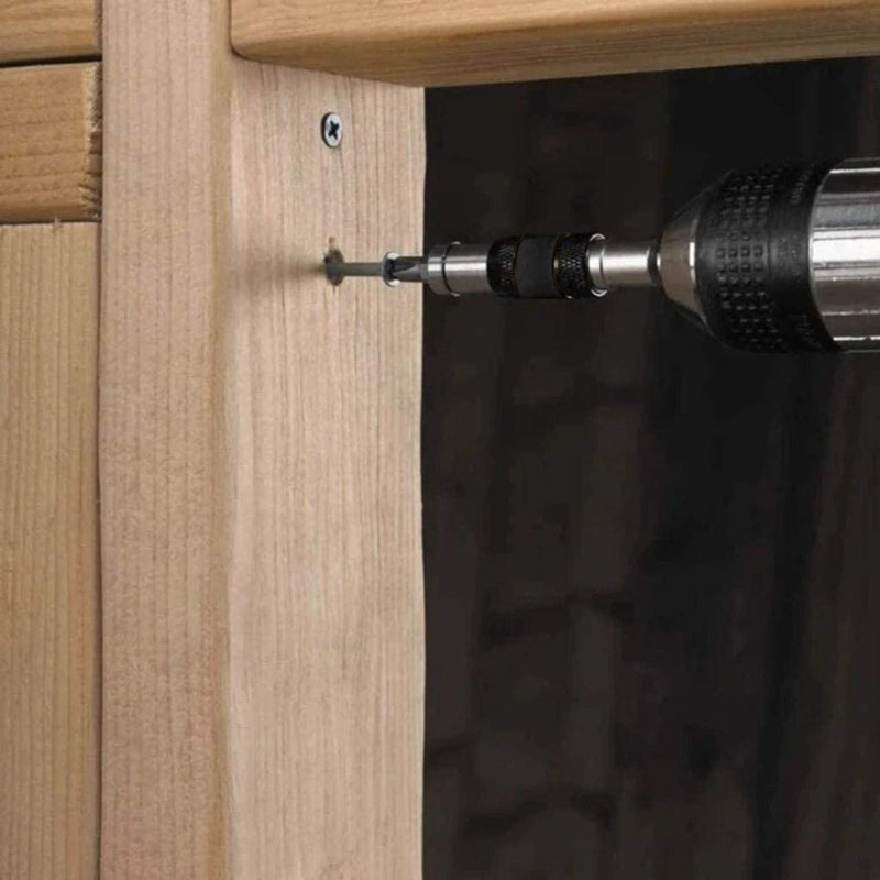 Hex Drill Bit Extension with Quick Change Holder & Screw Drill Tips