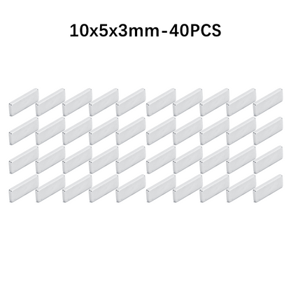 Powerful Square Neodymium Magnets, High-Strength Refrigerator Stickers & DIY Magnets