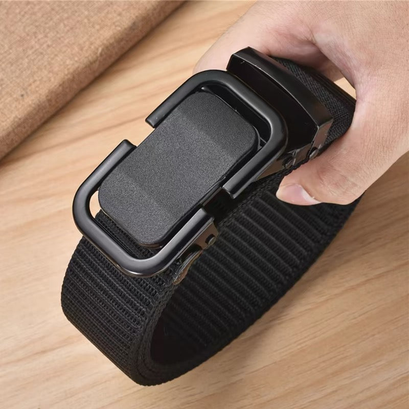 Metal Buckle Nylon Belt