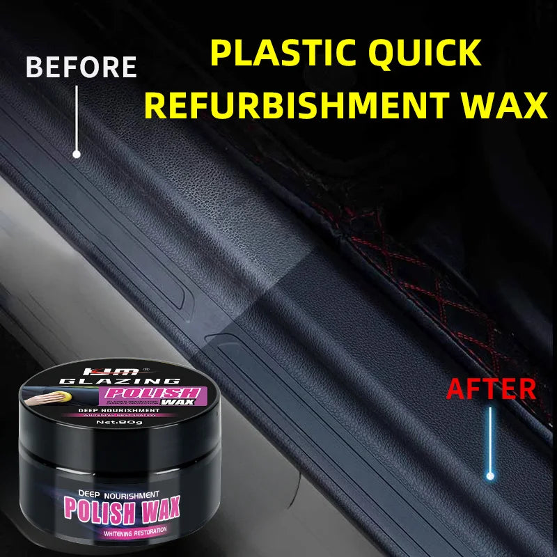 car interior plastic polish wax