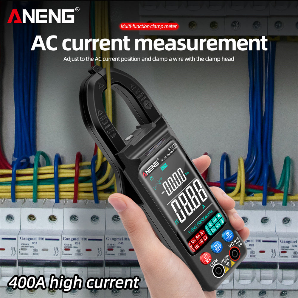 multimeter with temperature sensor