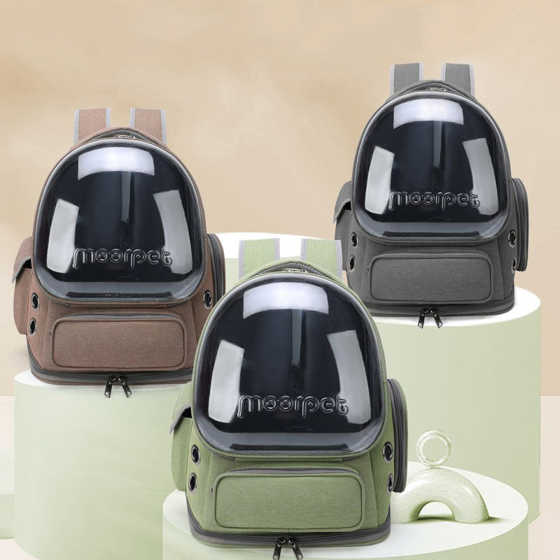Transparent Pet Cat Carrier Bag Outdoor Travel Backpack For Cats  Small Dogs 1