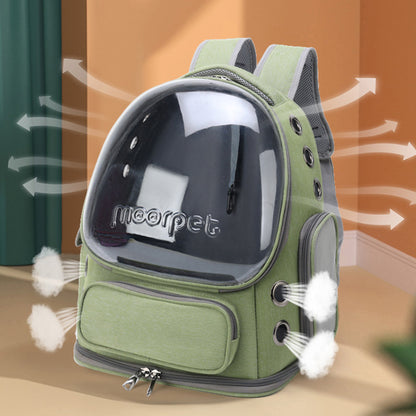 Transparent Pet Cat Carrier Bag Outdoor Travel Backpack For Cats  Small Dogs 2