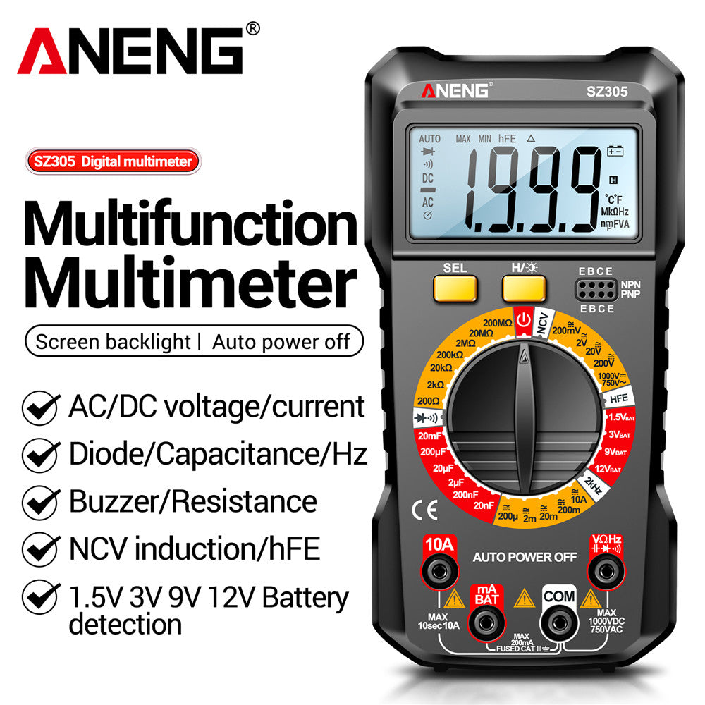 Shop 1999 Count Multimeter with High Accuracy
