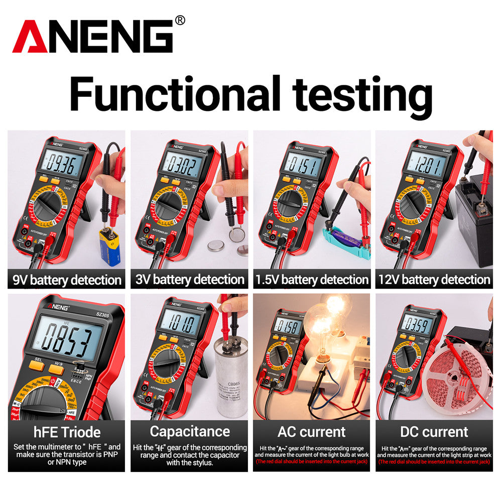 Multimeter for DIY Repairs and Professionals