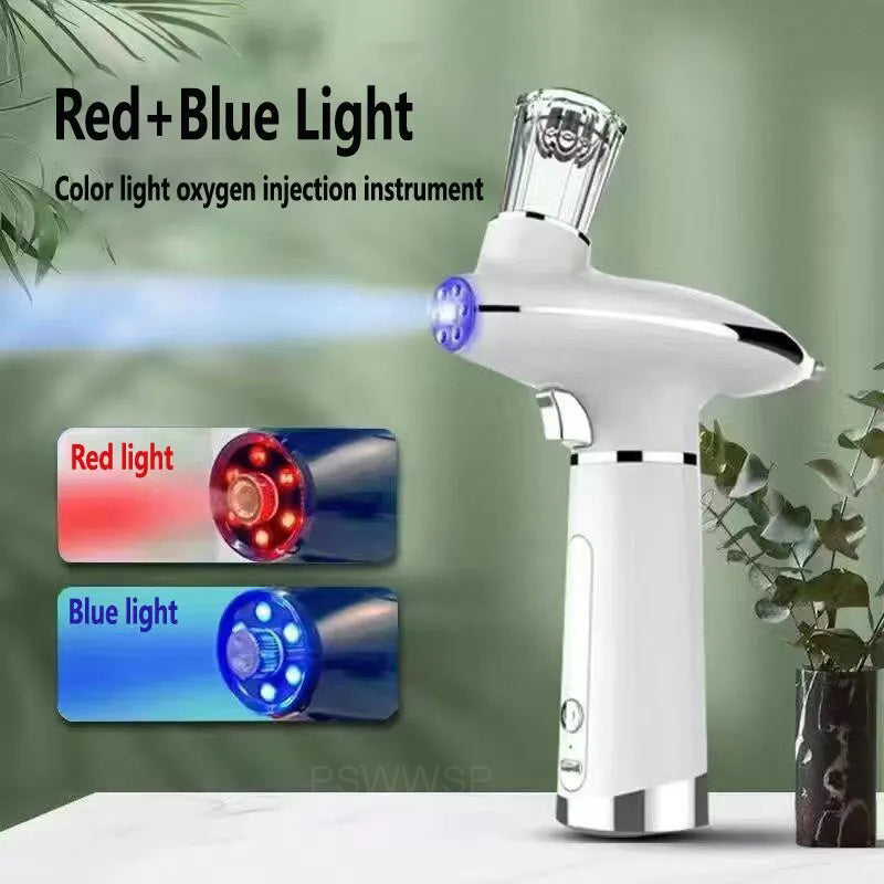 High Pressure Nano Oxygen Injector, Skin Hydration & Repair Spray Gun