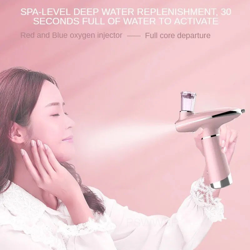 High Pressure Nano Oxygen Injector Skin Hydration  Repair Spray Gun 2