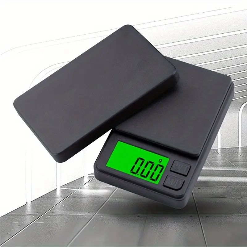 Mini Scale with Backlit LCD 500g Digital Pocket Scale for Ounces Grains  Precise Weighing