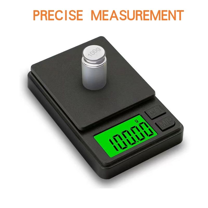Mini Scale with Backlit LCD 500g Digital Pocket Scale for Ounces Grains  Precise Weighing