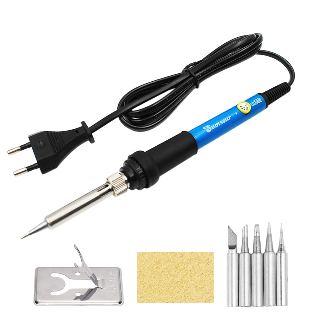 Professional Electric Soldering Iron Kit Digital Display Adjustable Temp Welding Repair Tools With
