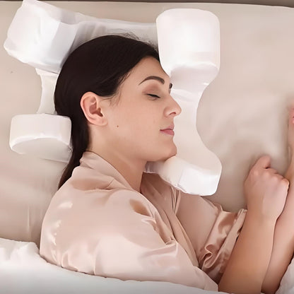 Memory Foam Face Pillow for Wrinkle Prevention and Anti-Aging