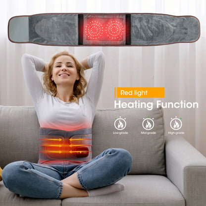 Lumbar Health Care Belt With Infrared Heat  Massage Adjustable USB Charging For Lumbar Relief 3