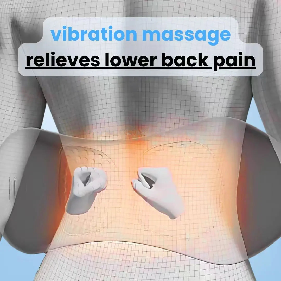 3in1 Back Massager With Relief Bed For Lower Back  Shoulder Pain 5